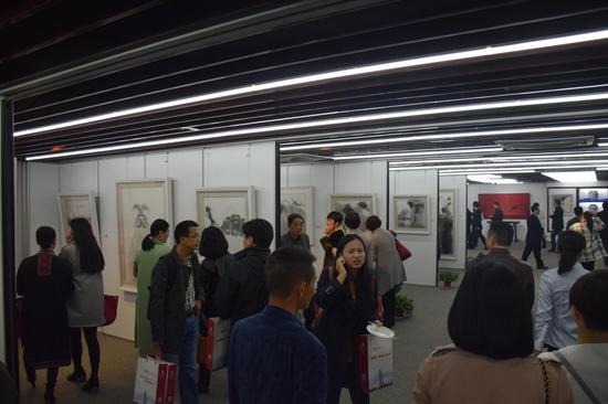 观展现场