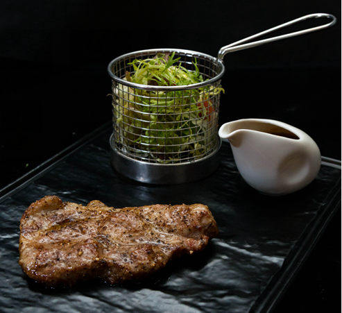 扒西班牙猪颈肉