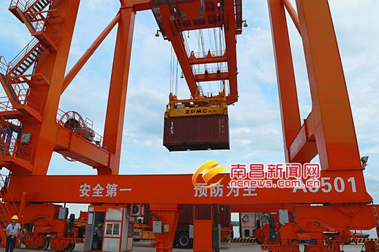 南昌龙头岗综合码头一期对外运营 总投资约8.
