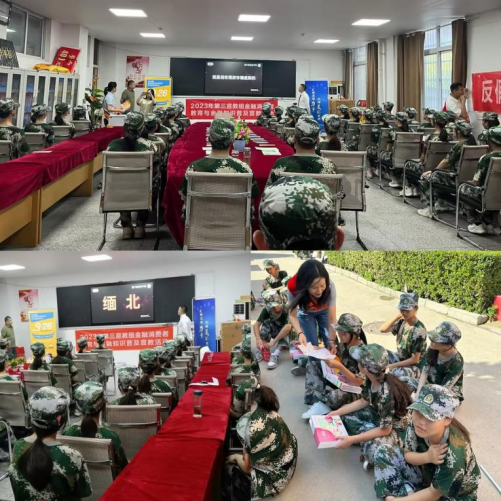 (阳光人寿阜阳中支走进阜阳汇文中学)