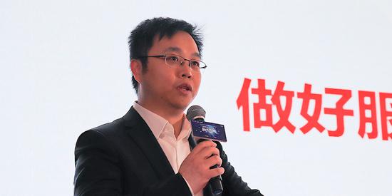 新浪江西总经理谌玺阳致辞