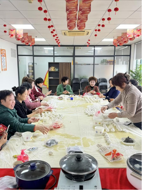 (阳光人寿湖州中支包元宵活动)
