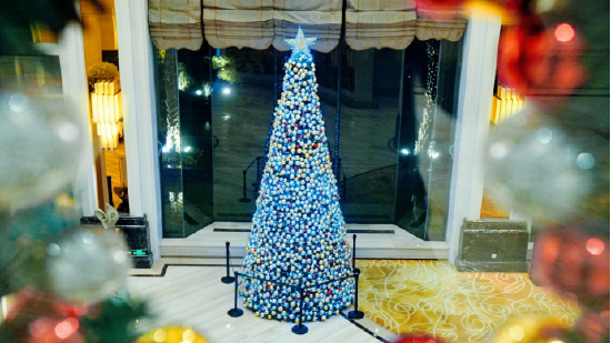 “月光与鹿，星夜圣诞”  --南昌力高皇冠假日酒店圣诞点灯精彩落幕