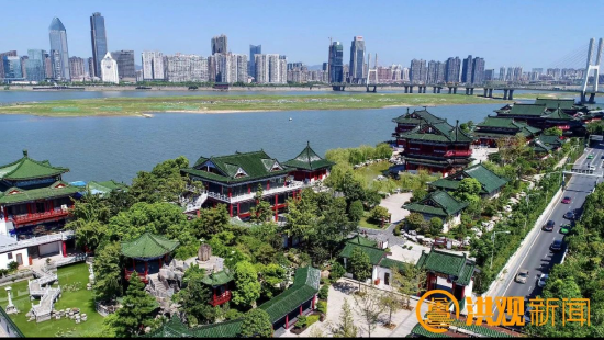 滕王阁北园(资料图) 图/洪观新闻