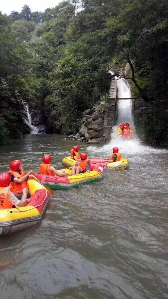 九仙峡漂流