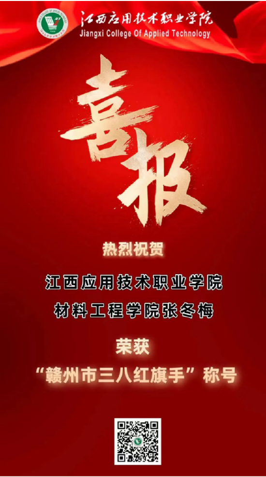 赣州市三八红旗手——张冬梅