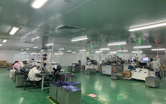 吉晶微电子有限公司生产车间