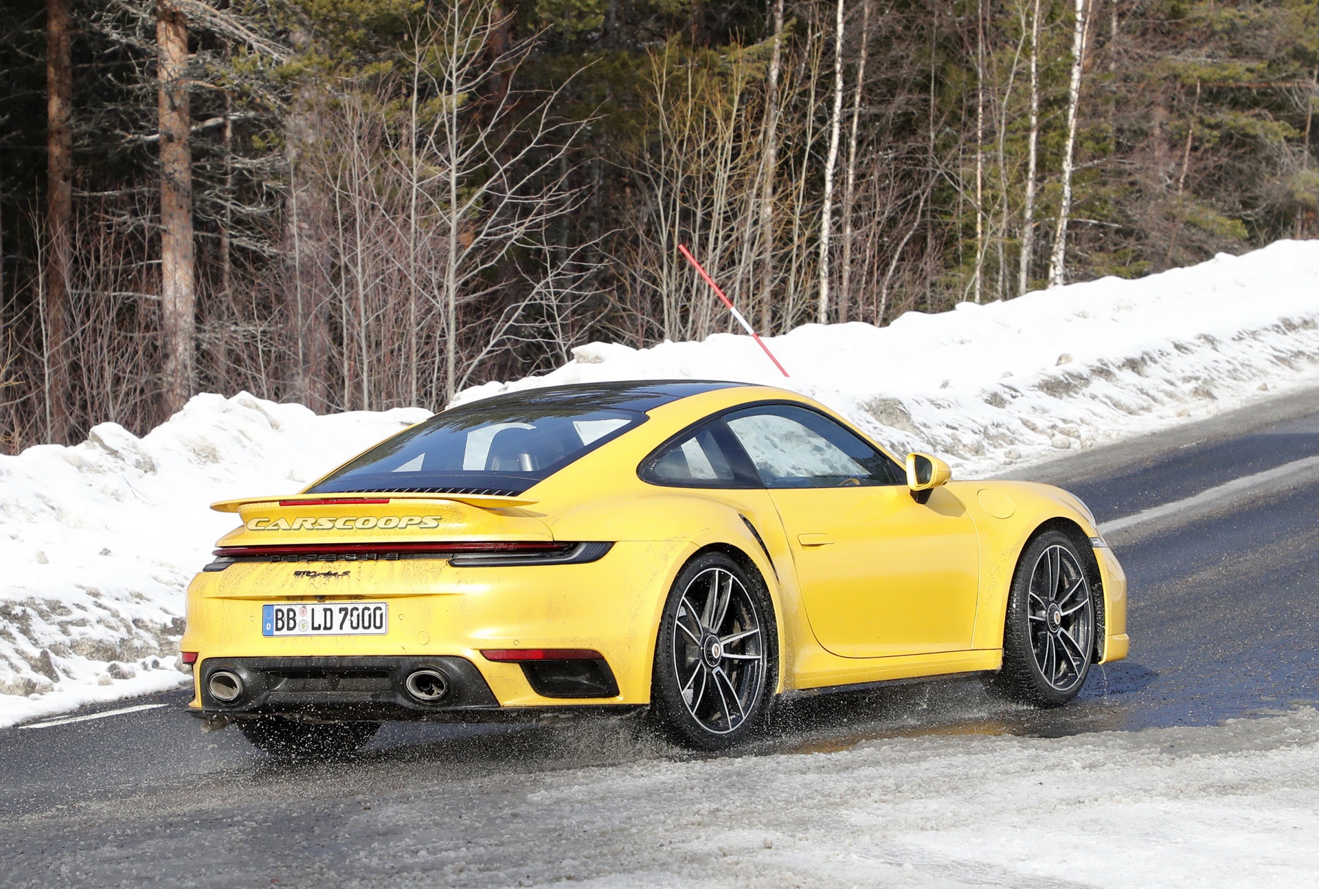 保时捷911 Turbo S实车图 2020年年底交付