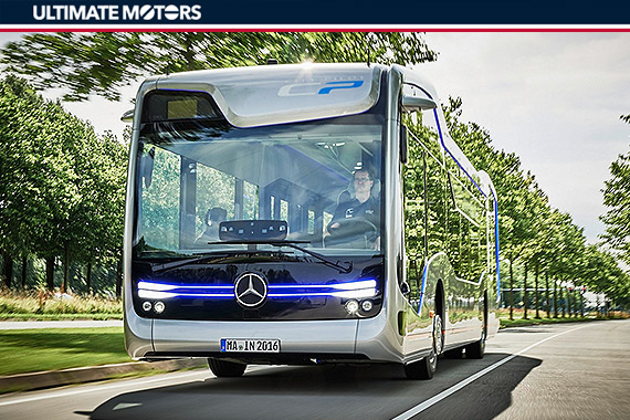 梅赛德斯-奔驰Future Bus自动驾驶公交车