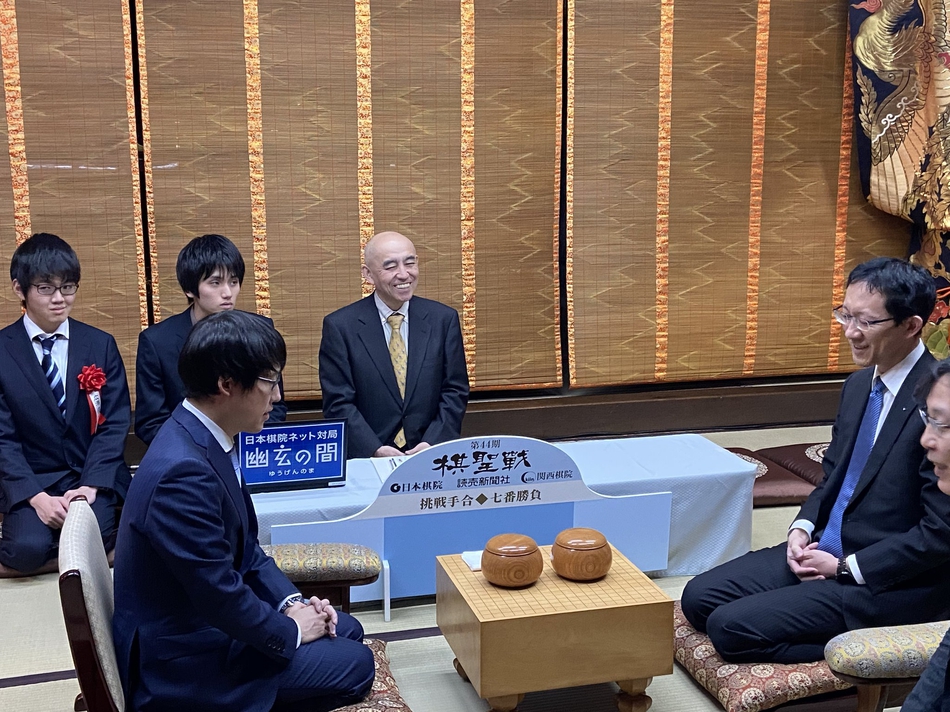 高清-日本棋圣战第2局 井山裕太再战河野临