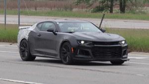 曝新科迈罗四款车型谍照 或2019年亮相