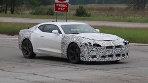 曝新科迈罗四款车型谍照 或2019年亮相