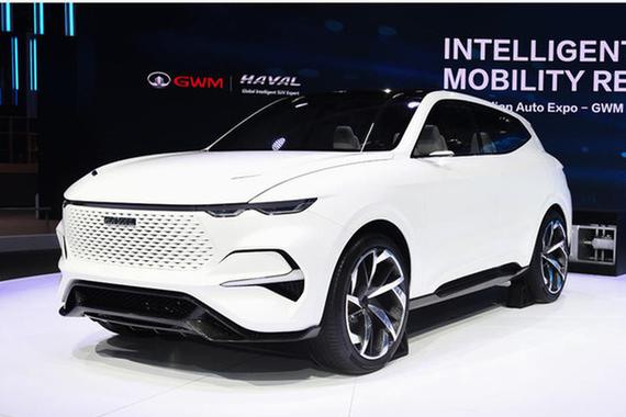 搭载电动对开门 哈弗VISION 2025亮相印度车展