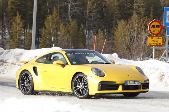 保时捷911 Turbo S实车图 2020年年底交付