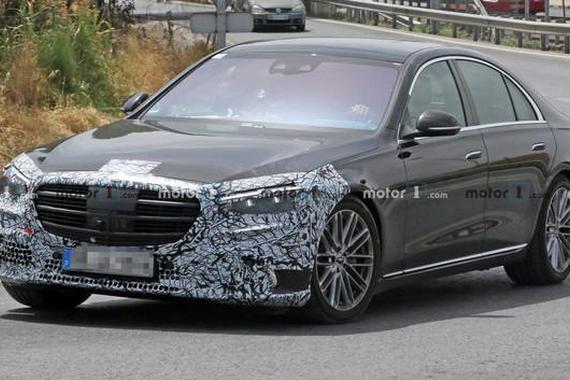奔驰全新S级最新谍照曝光 将于9月正式亮相