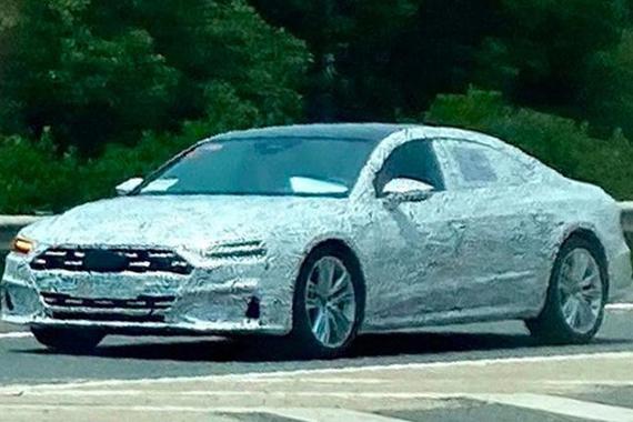 奥迪A7L加长版-最新规划曝光 和大众辉昂共线生产