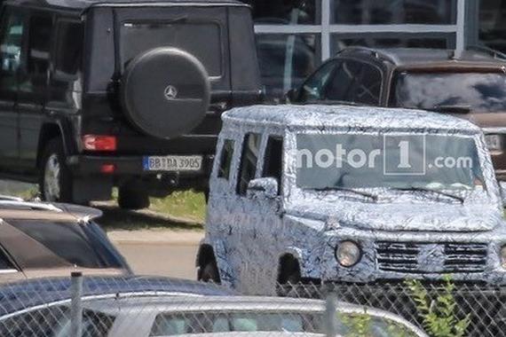 下一代奔驰G车型谍照曝光