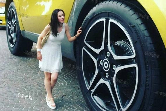 全世界最大的奔驰smart 轮胎超过2米