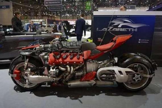 拥有一辆玛莎拉蒂的巨兽摩托此生无憾