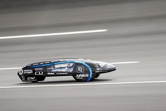 全球最高效电动汽车1度电能跑1232公里