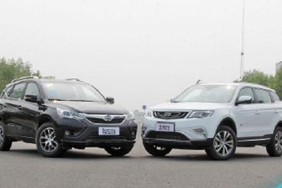 拆45吉利博越 比亚迪宋 相同底盘不同品质