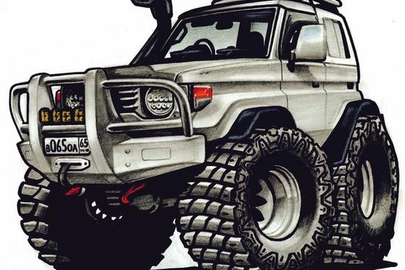 真是个天才 艺术家的汽车杰作