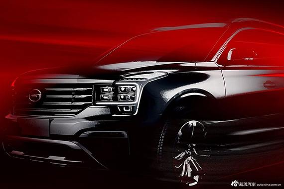 似乎很贵的传祺GS8即将上市  估计得卖18万起