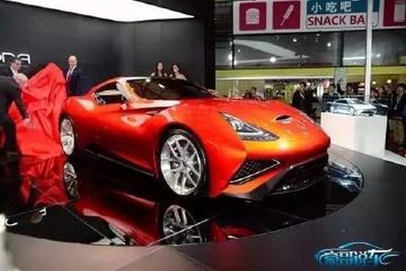 首辆钛金属超跑 售价1859万