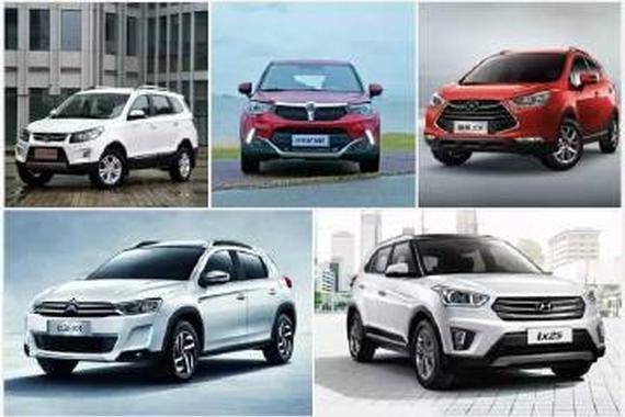 小型SUV疯狂两年后集体失守 大家都买了啥