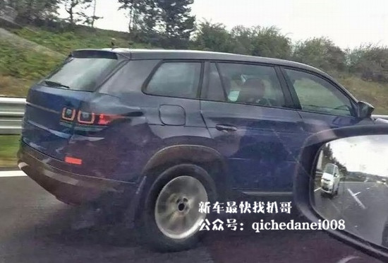 内饰曝光，上汽斯柯达全新七座SUV解读