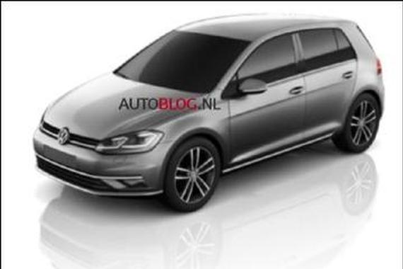 外观小改 新款大众高尔夫系列造型曝光