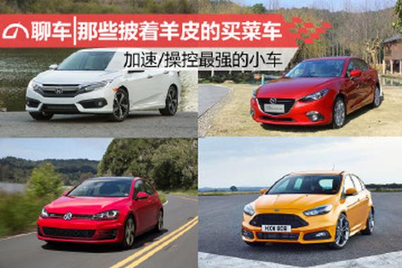那些披着羊皮的买菜车 加速/操控最强的小车