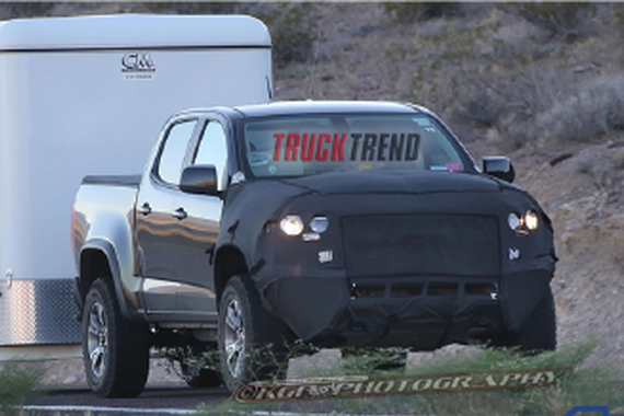 谍照来袭 中型汽油皮卡Colorado ZR2再战江湖