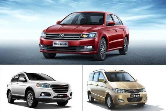 前7月乘用车销量前十车型快评