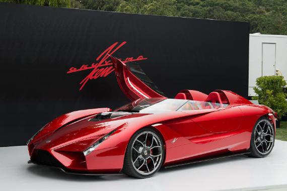 不知名车型微博精选 日本设计室红色新作