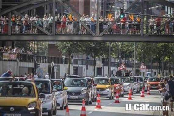 1635辆的Smart同时出现会是什么神画面