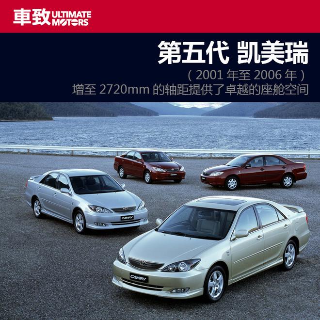 属于世界的国民之车 丰田凯美瑞车型演进