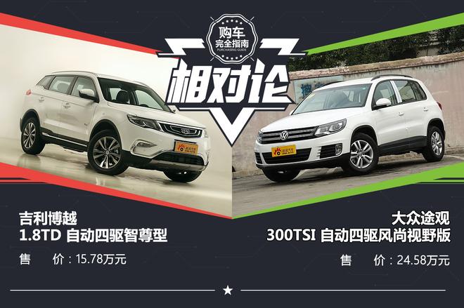 合资还是自主?相对论.博越对比途观