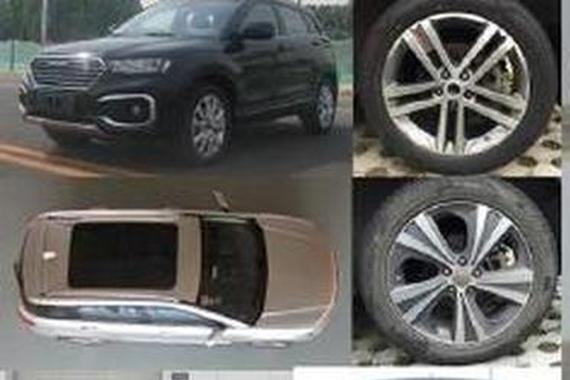 新款H6 Coupe申报图 搭载2.0T发动机