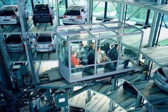 汽车故乡德国“高大上”的停车方式