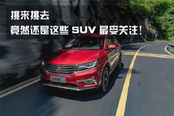 车型太多怎么选？这些消费者关注的SUV值得你看！