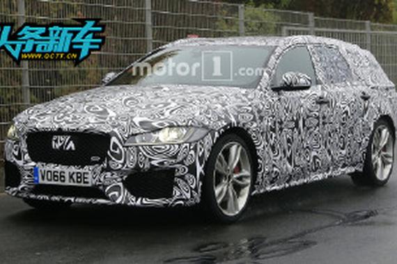 捷豹XF旅行版谍照曝光 明年3月正式发布