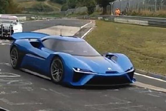 剑指LaFerrari 输出1360马力 蔚来汽车纯电动超跑谍照