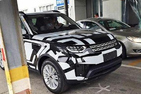 路虎第五代发现谍照曝光 预计将于广州车展正式亮相