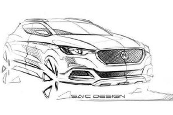 上汽MG名爵全新互联网SUV曝光 将于广州车展亮相