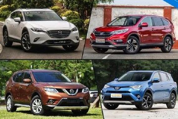 这4款热销SUV代表了日系SUV四强，就问你服不服！