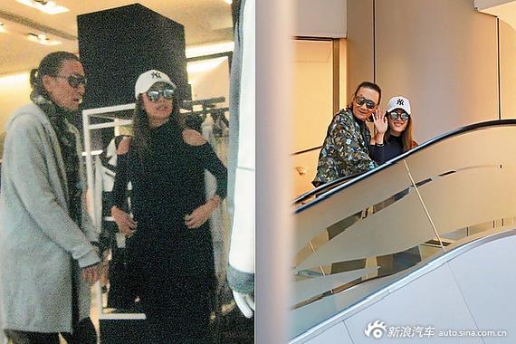 虽然年过八十 依旧开超跑陪伴女友逛街看戏