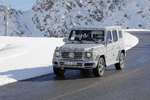 外在传统内在激进 全新奔驰G级谍照曝光