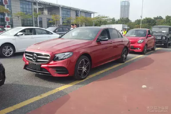 广州车展探馆：明年年初上市 国产新奔驰E级标轴现身