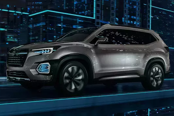 斯巴鲁推品牌最大7座SUV，这次它的对手是谁？